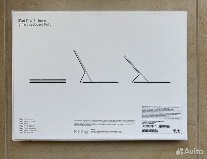 Чехол Smart Keyboard Folio iPad Air 20/iPad pro 18