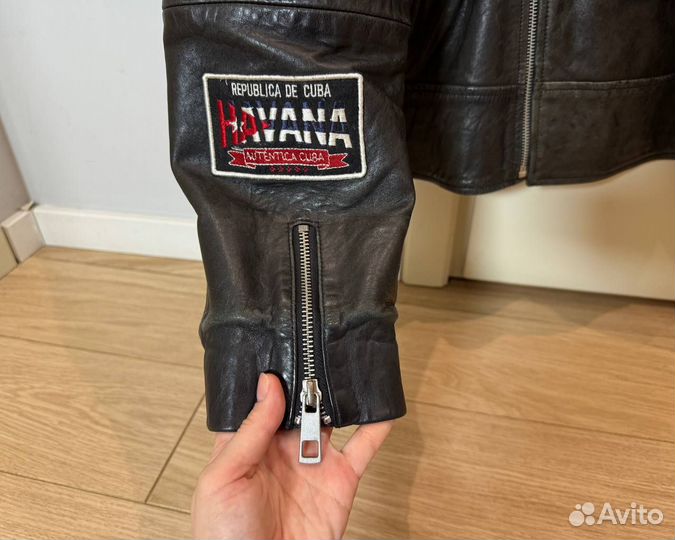 Кожаная куртка косуха ASOS