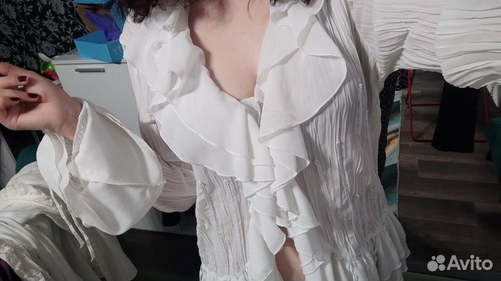 Рубашка с волнами