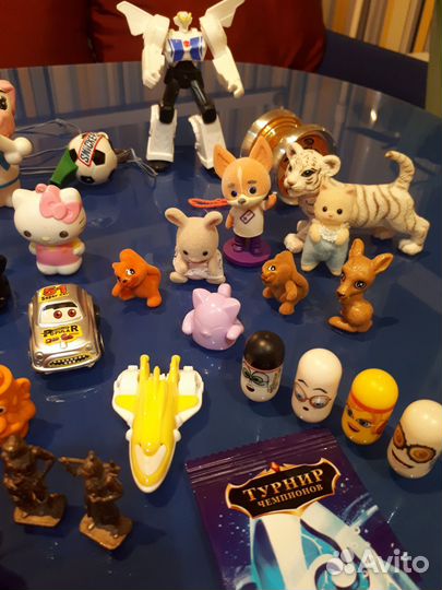Игрушки из макдональдса,киндеры,миньон,боб,треснут
