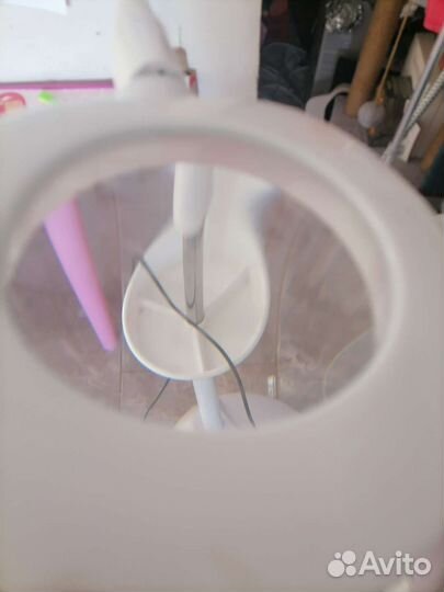 Лампа лупа напольная