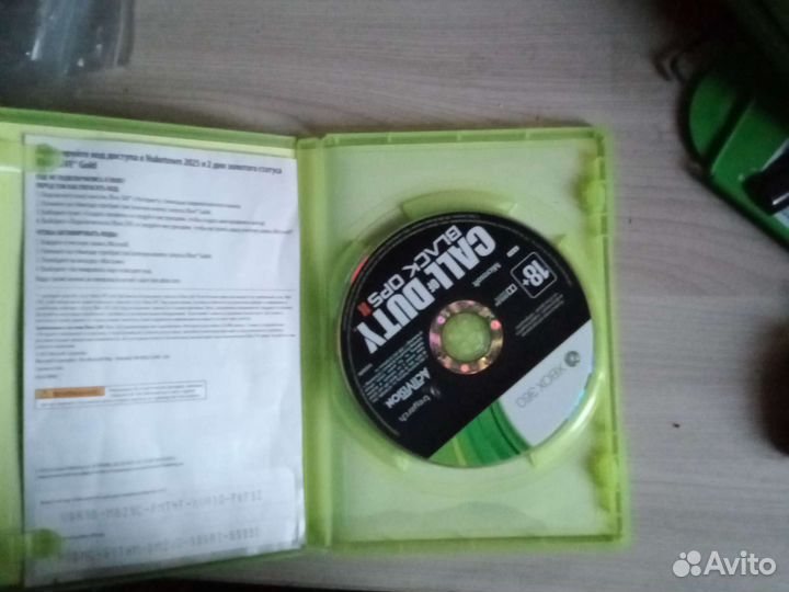 Игра для приставки xbox 360 лицензия Call of Duty