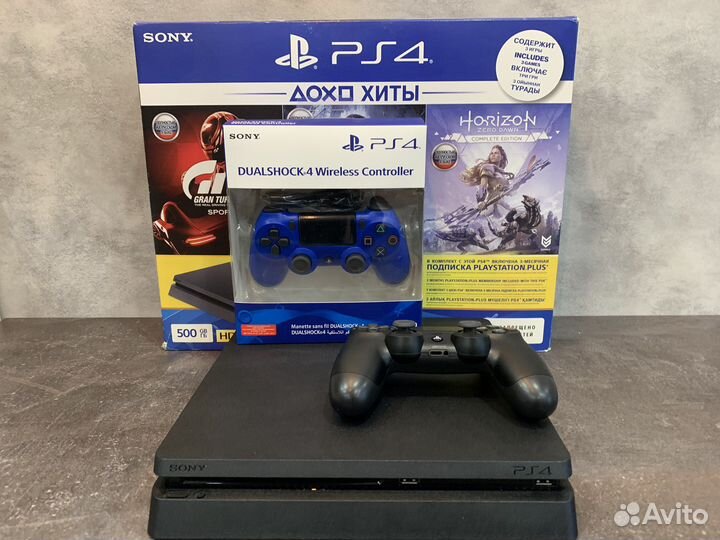 Sony PlayStation 4 Slim + 550 игр
