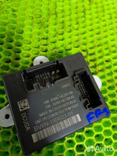 Блок управления двери передний правой Ford focus 3