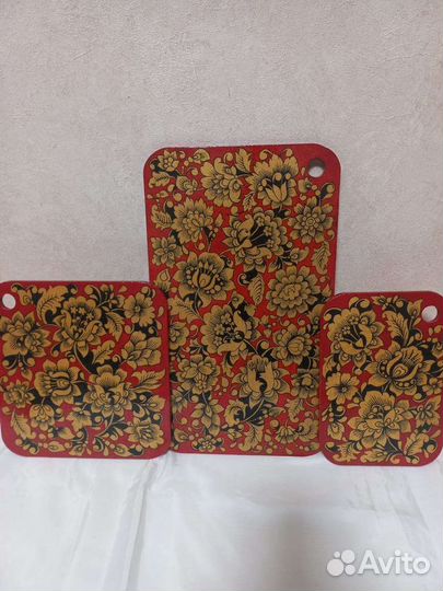 Хохломская роспись по дереву на заказ