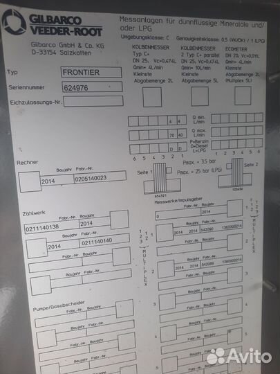 Корпус трк gilbarco sk-700 2 frontier