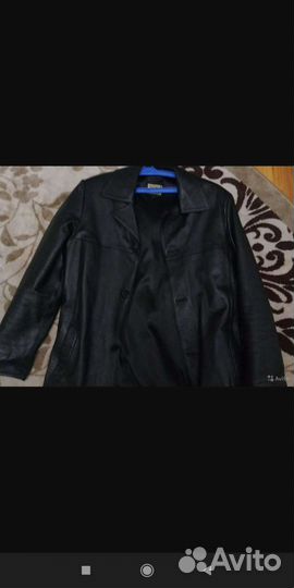 Кожаная куртка мужская