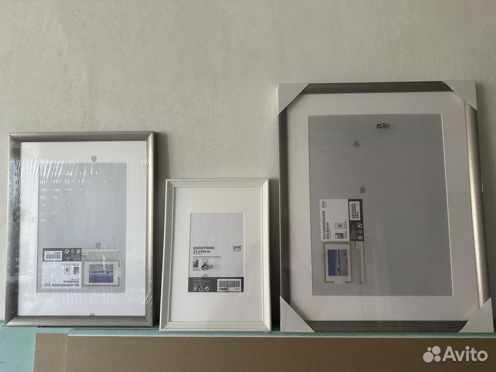 Новые рамки картины IKEA Silverhojden Knoppang
