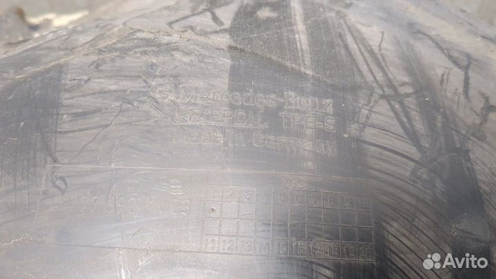 Защита арок (подкрылок) левая передняя Mercedes A W177 2018, 2019