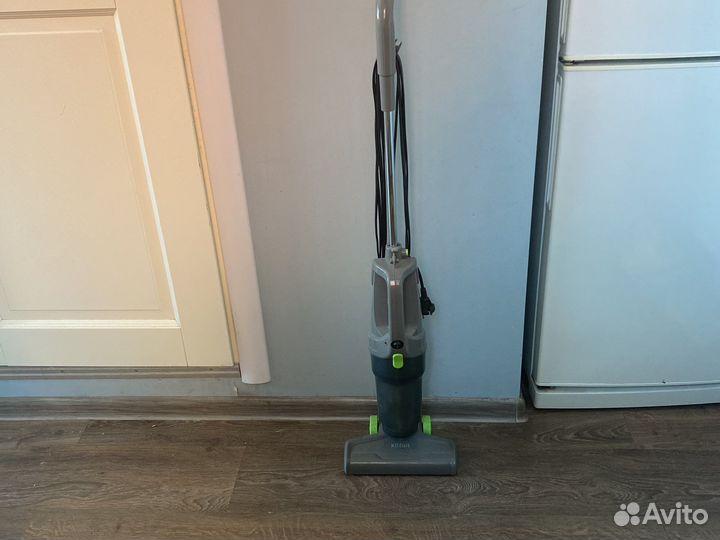 Пылесос Kitfort KT-587, серый/зеленый