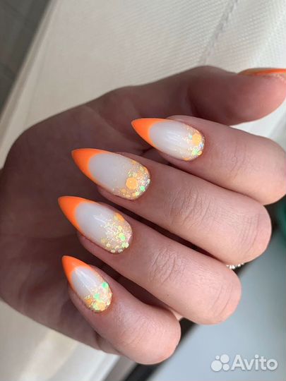 Маникюр гель лак/наращивание