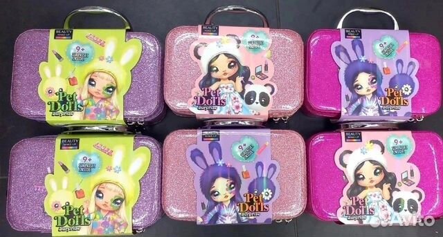 Детская косметичка, косметика