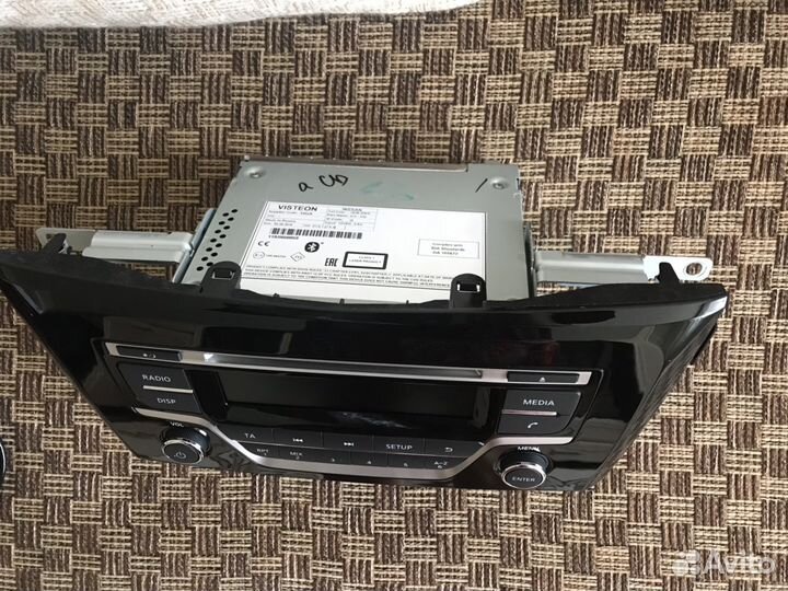 Автомагнитола штатная Nissan Qashqai, X-trail