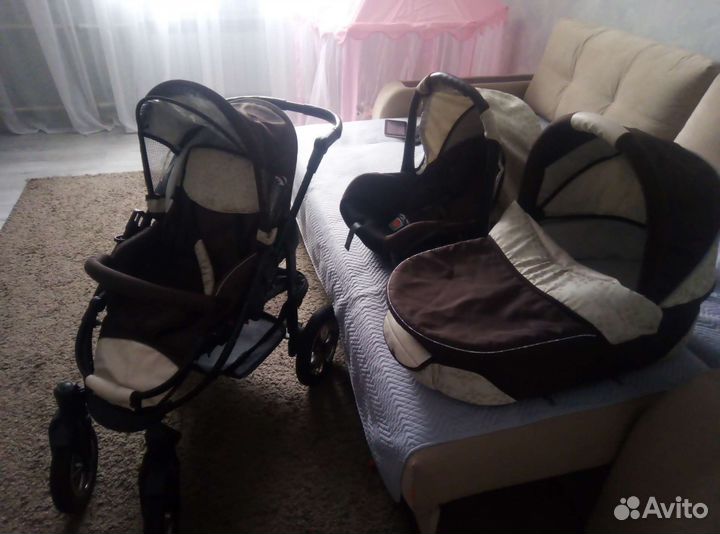 Детские коляски 3 в 1