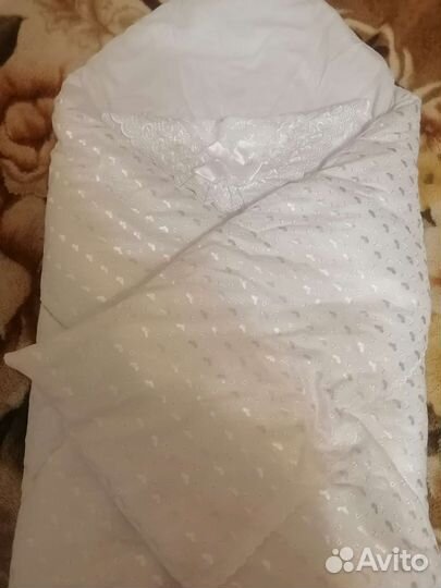 Одеяло конверт на выписку