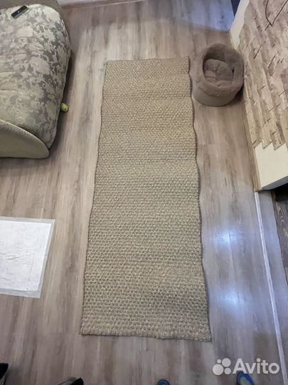 Ковер плетенный 258х90