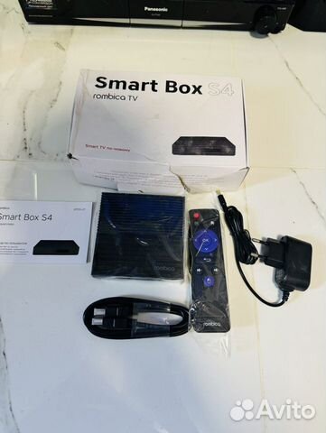 SMART tv 4к приставка SMART box S4 новая