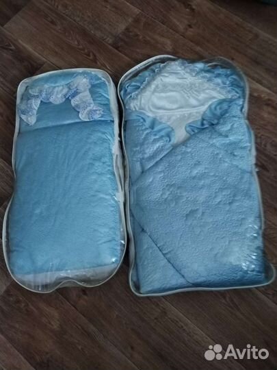 Конверт на выписку для мальчика весна осень