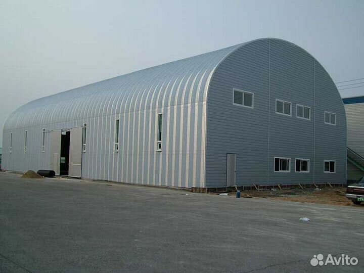 Склады быстровозводимые, ангары, цеха. От производителя