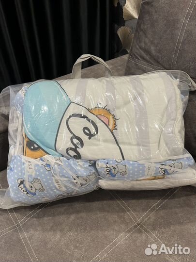 Бортики в детскую кроватку для мальчика