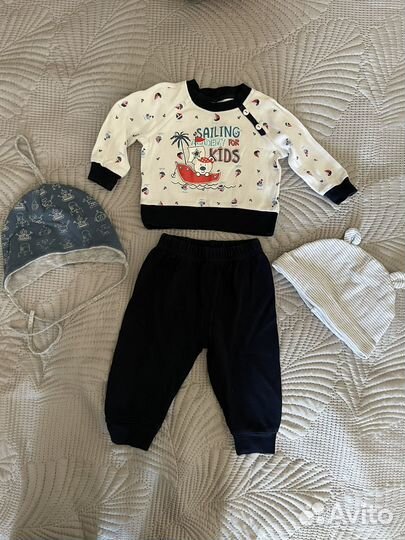 Детские вещи пакетом для мальчика 6 мес