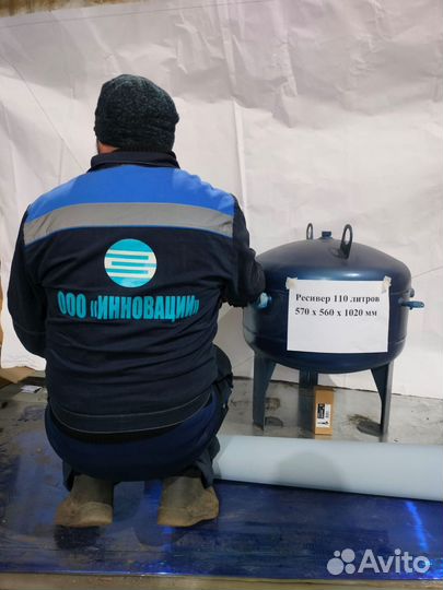 Ресивер 100, 200 литров и выше