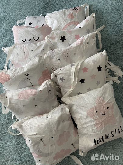 Бортики в кроватку