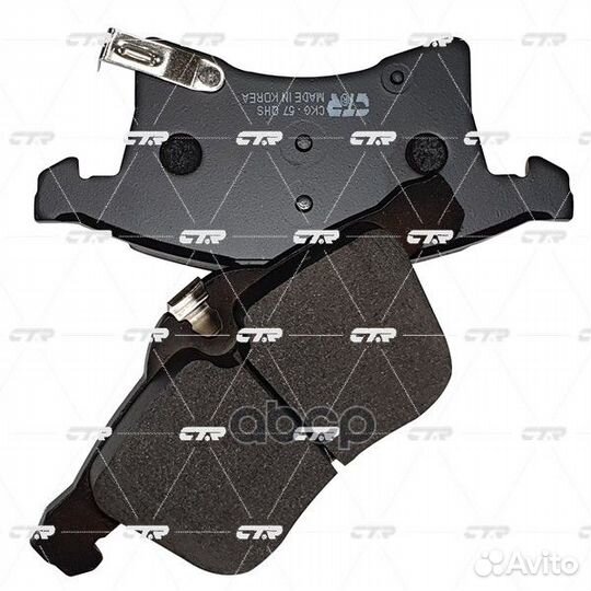 Колодки тормозные перед opel astra G/H/corsa C