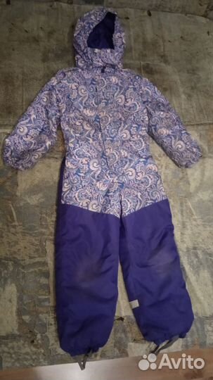 Зимний комбинезон для девочки 122