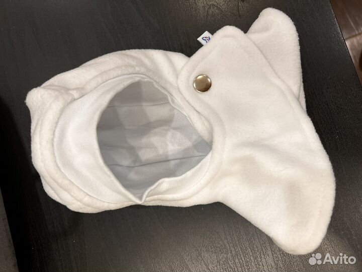 Шапка шлем журавлик 38-49 флисовая