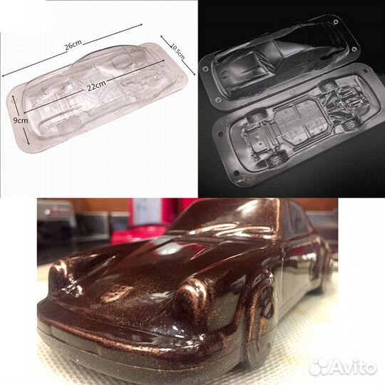 Силиконовые Формы для мыла шоколада