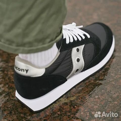 Кроссовки Saucony Jazz Original Black/Silver