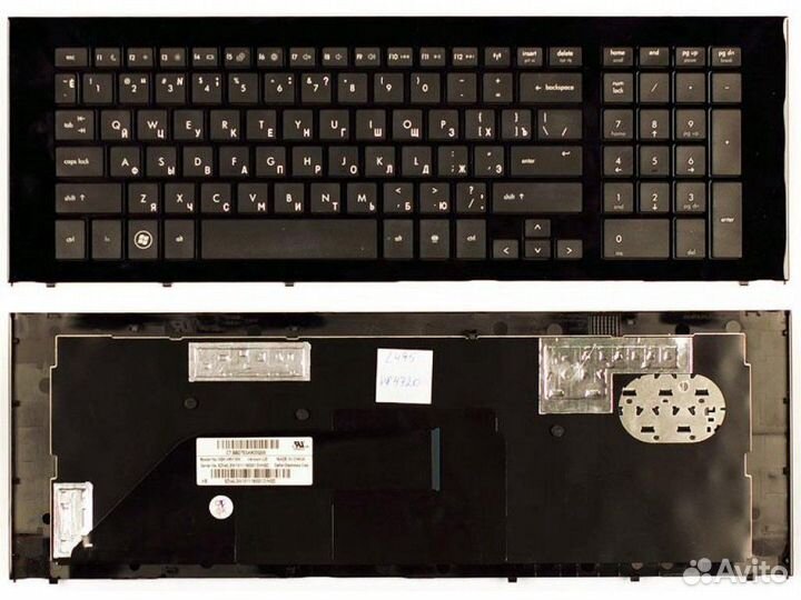 Клавиатура для ноутбука HP ProBook 4720s с рамкой