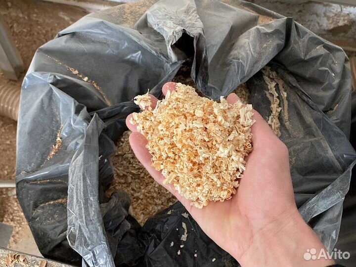 Опилки стружка большой мешок