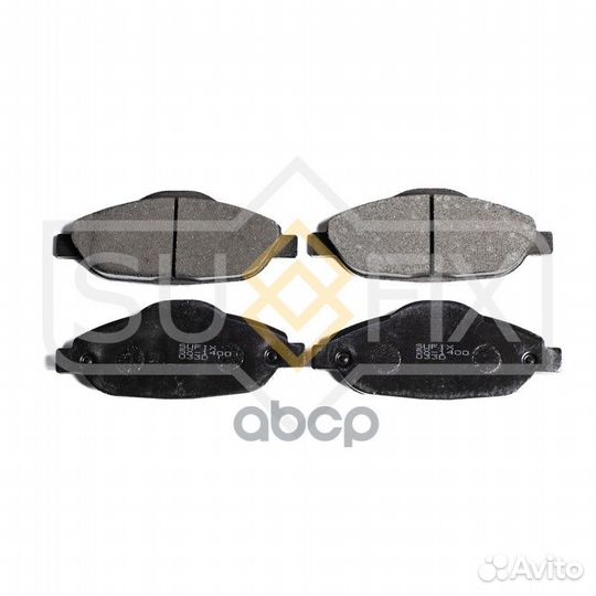 Дисковые тормозные колодки перед прав/лев S