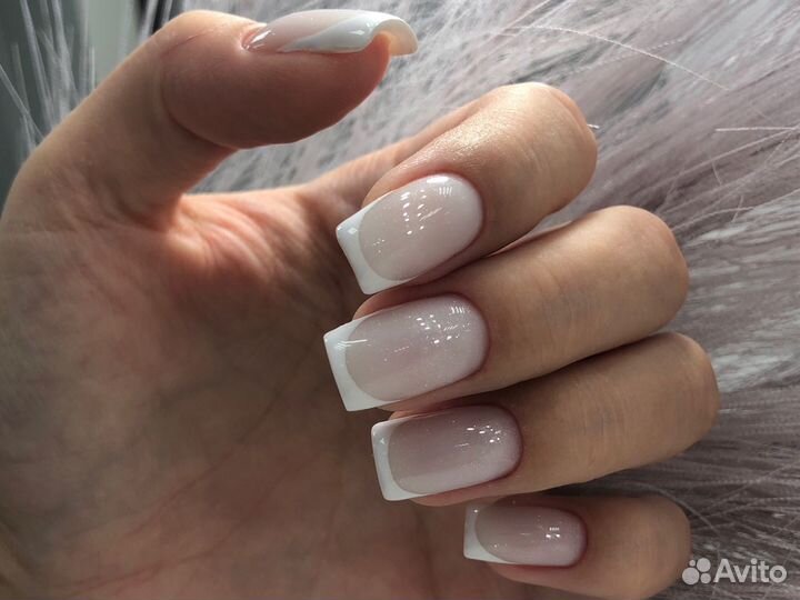 Маникюр гель-лак укрепление. Планета