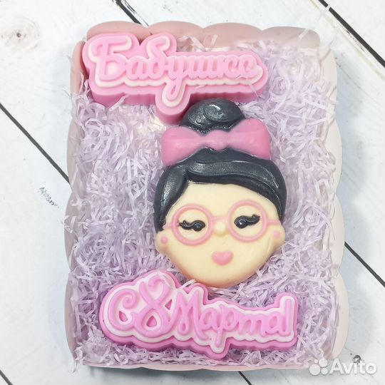 Набор из мыла к 8 марта