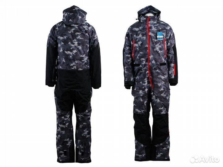 Горнолыжный костюм зимний мужской камуфляж