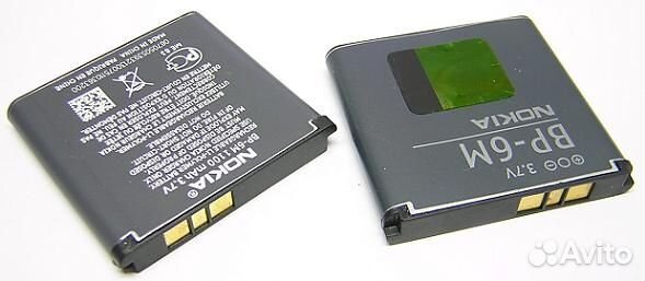 Батарея Аккумулятор для Nokia BP-6M - 1070 mAh