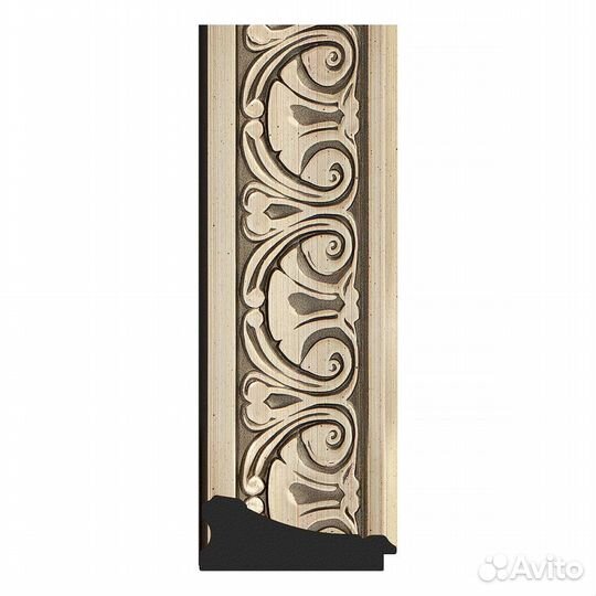 Зеркало Evoform Octagon BY 7245 60x80 барокко сер