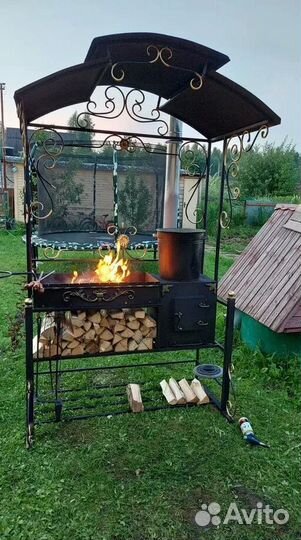 Мангал беседка