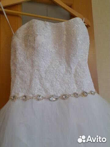 Платье свадебное новое размер 42-44