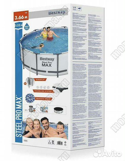 Каркасный бассейн 366 122 в наличии