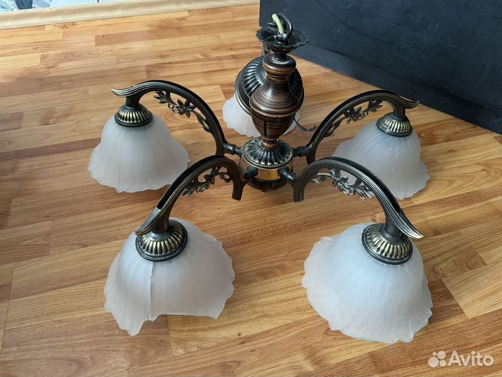 Люстра винтаж италия