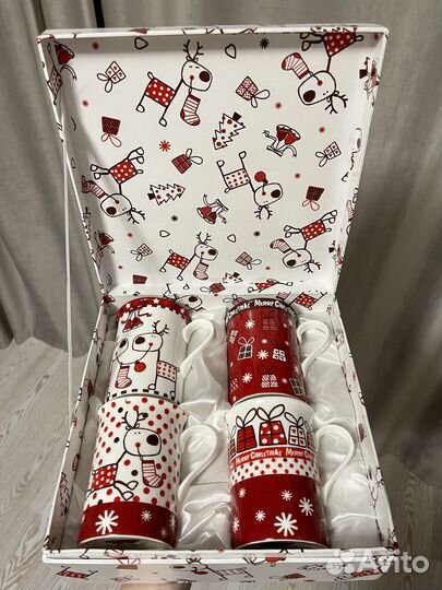 Набор кружек 290 мл Butterfly - новый