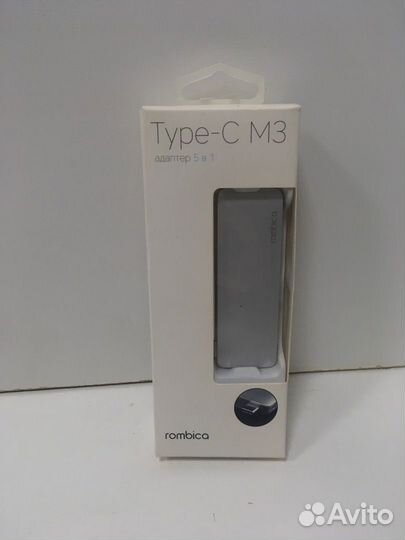 Хабы, разветвители Rombica Type-C M3 (2x USB 3.0 +
