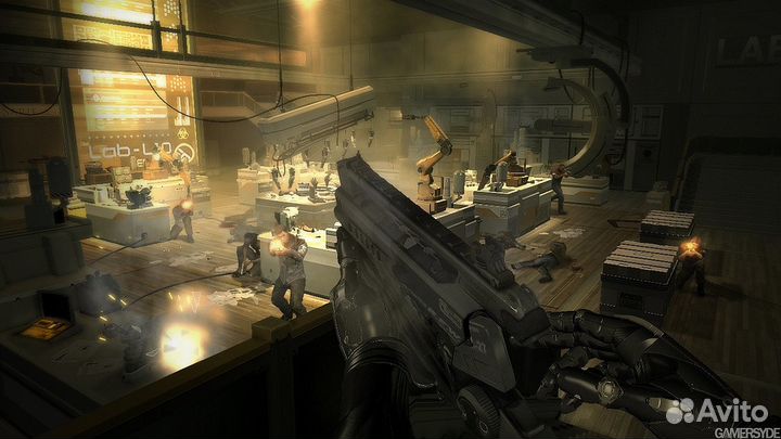 Deus ex human revolution для PS3-xbox 360