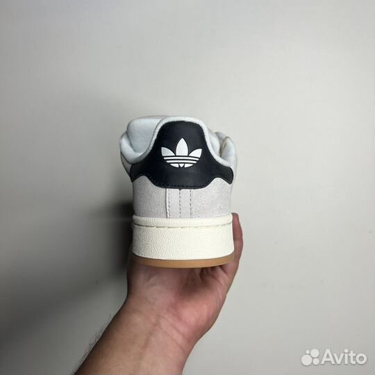 Кеды Adidas Campus Light Grey Gum 42