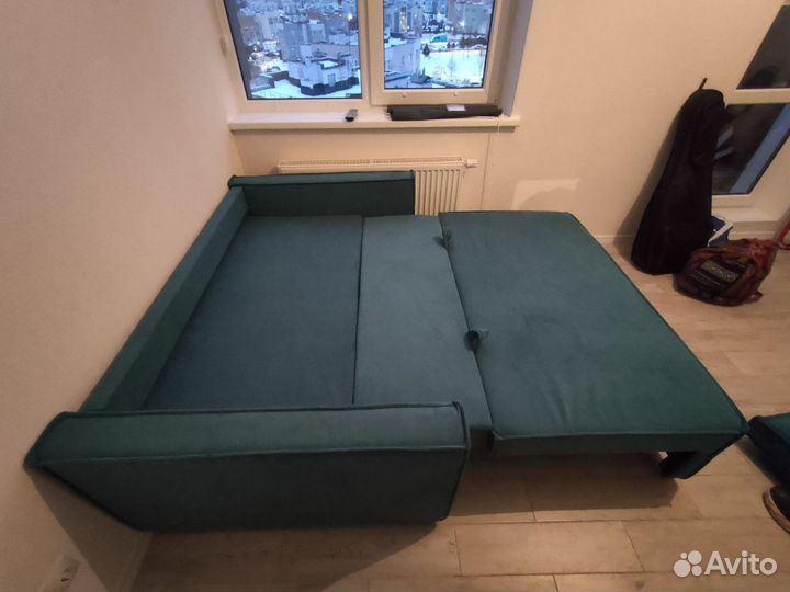 Диван Лофт зеленый