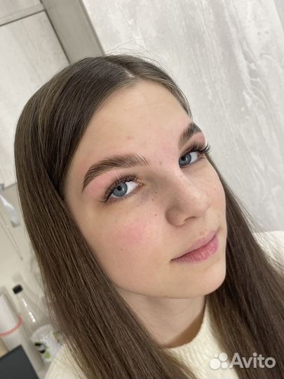 Оформление бровей